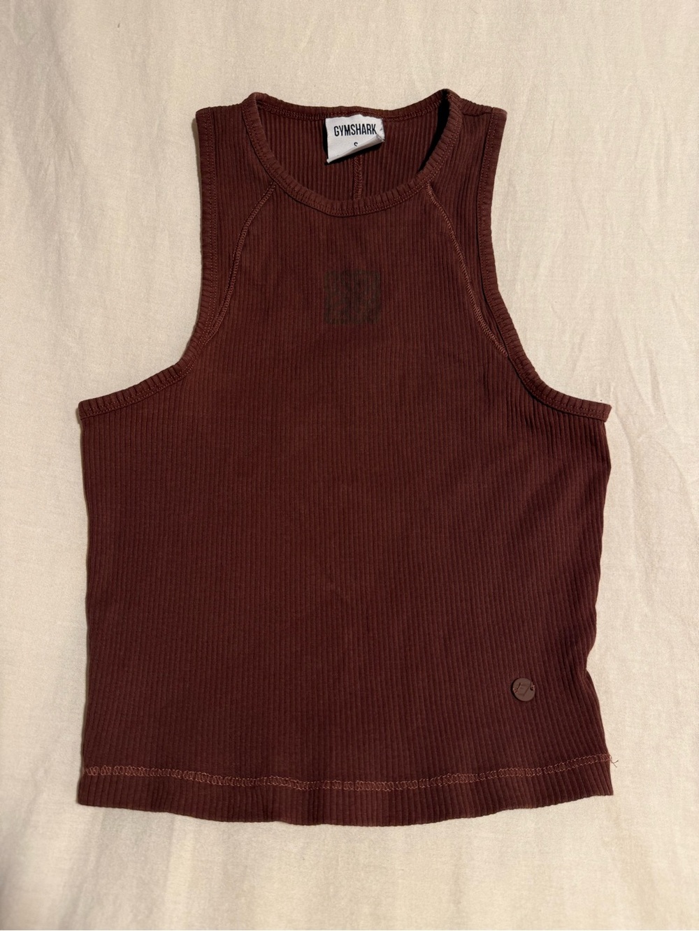 Gymshark Ribbed Crop Tank - Picture 5 of 5